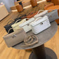 Milk Plain White Rice Box With Strap Handbags