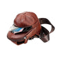 Women's & Men's & Underarm Leather Cowhide Men's Chest Bags