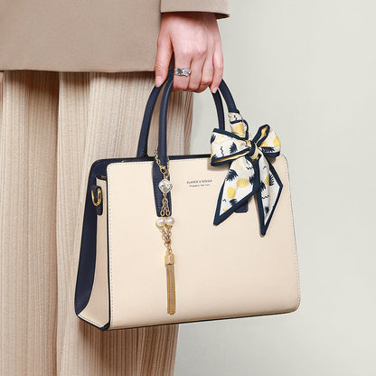 For Mom Niche Leather Advanced Texture Handbags