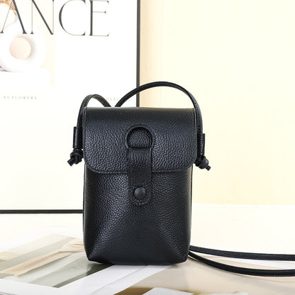 Women's Genuine Leather Mobile Summer Lightweight Fashion Crossbody Bags