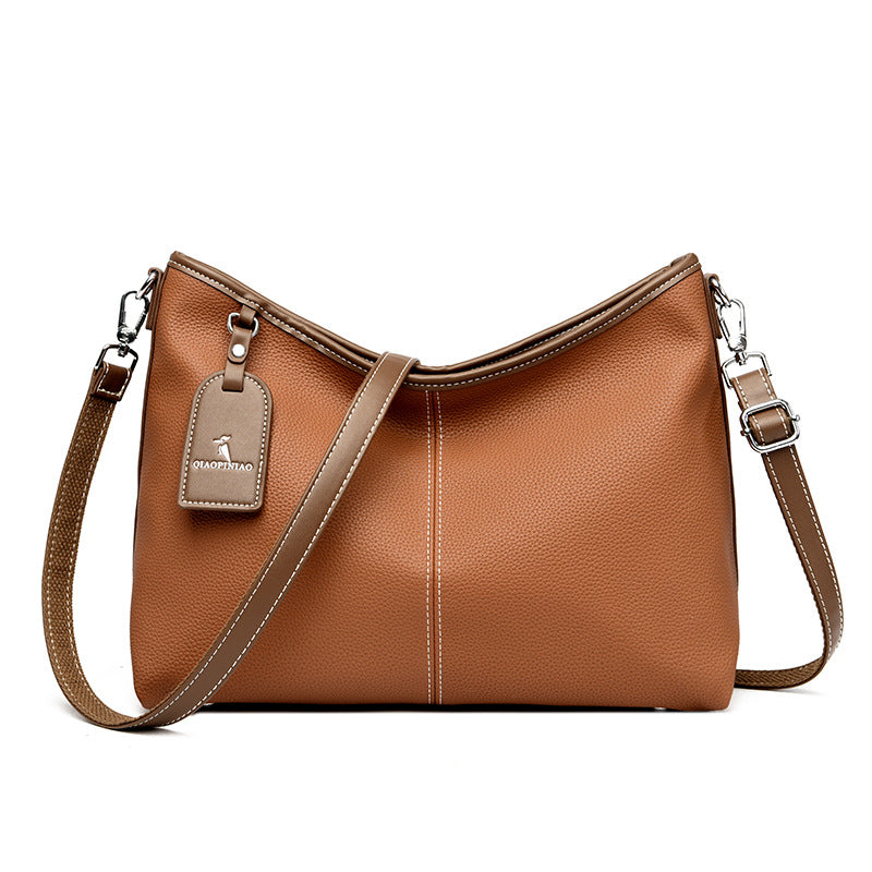 Women's Expandable Material Large Capacity Western Style Shoulder Bags