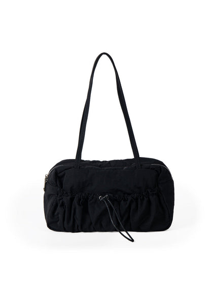 Style Niche Pleated Nylon Large Capacity Shoulder Bags