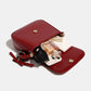 Women's Red Wedding Super Hot Saddle High-grade Small Square Bags