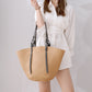 Women's Popular Straw Fashion Large Capacity Color Handbags
