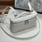 Women's Cowhide Lunch Box Fashion One High Shoulder Bags