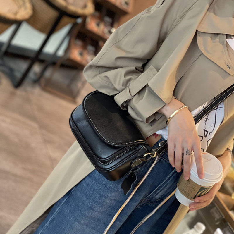 Women's Genuine Leather Cowhide Retro Fashion Bags