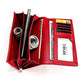 Women's Pretty Leather Long Fashion Cattlehide Ladies Wallets