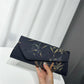 Women's Yarn Printed Clutch Dinner Dress Matching Handbags
