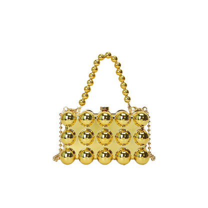Female Fashion Shiny Surface Personality Trend Shoulder Bags
