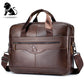 Men's Large Capacity Genuine Retro Top Layer Men's Briefcases