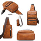 Men's Popular Korean Fashion Soft Leather Men's Handbags