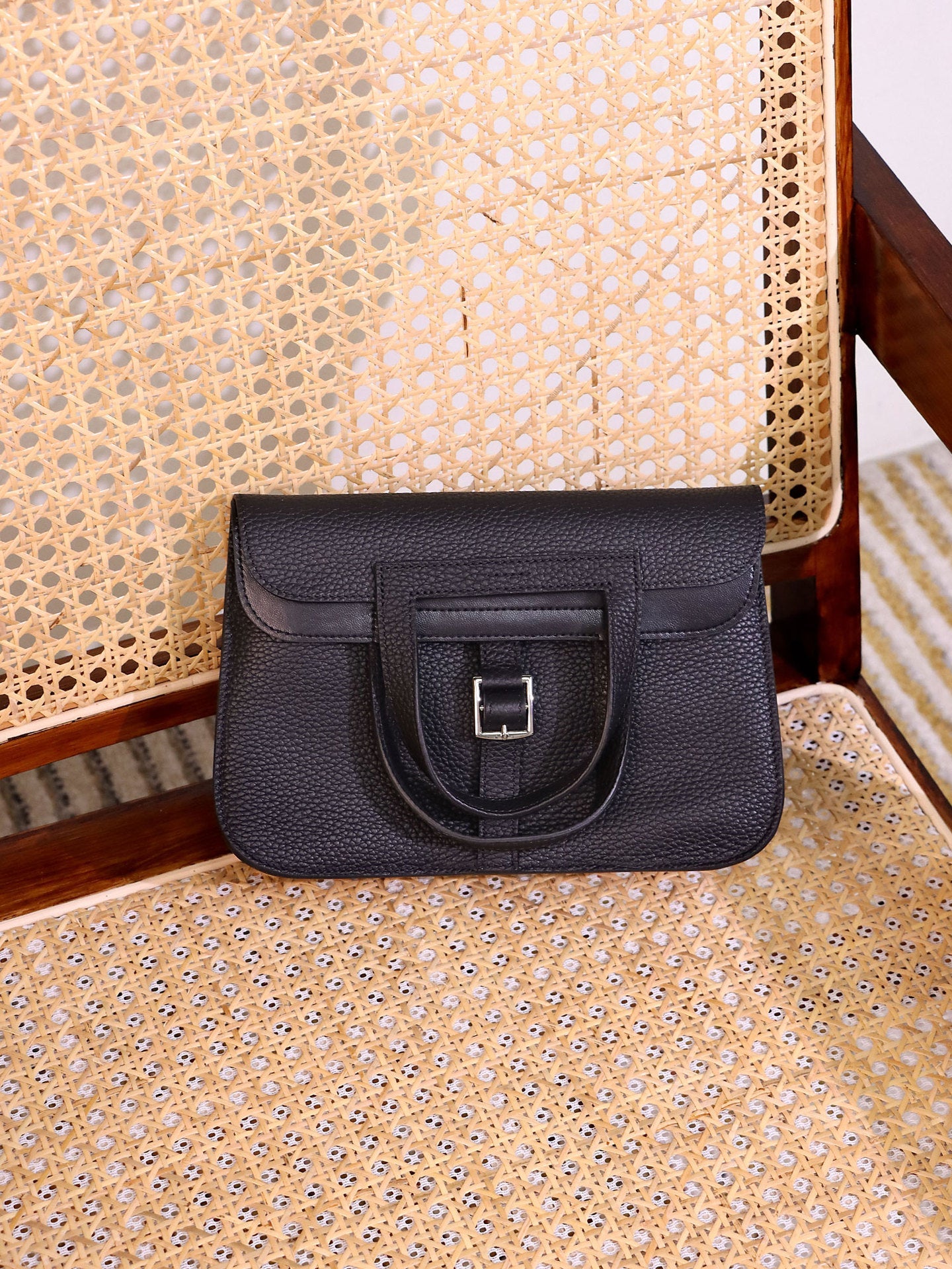 Hazan High Quality First Layer Cowhide Saddle Genuine Leather Bags