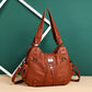 Innovative Women's Washed Leather Soft Practical Shoulder Bags