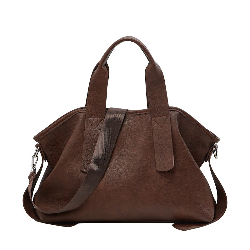Women's Capacity Portable Korean Style Solid Color Tote Bags