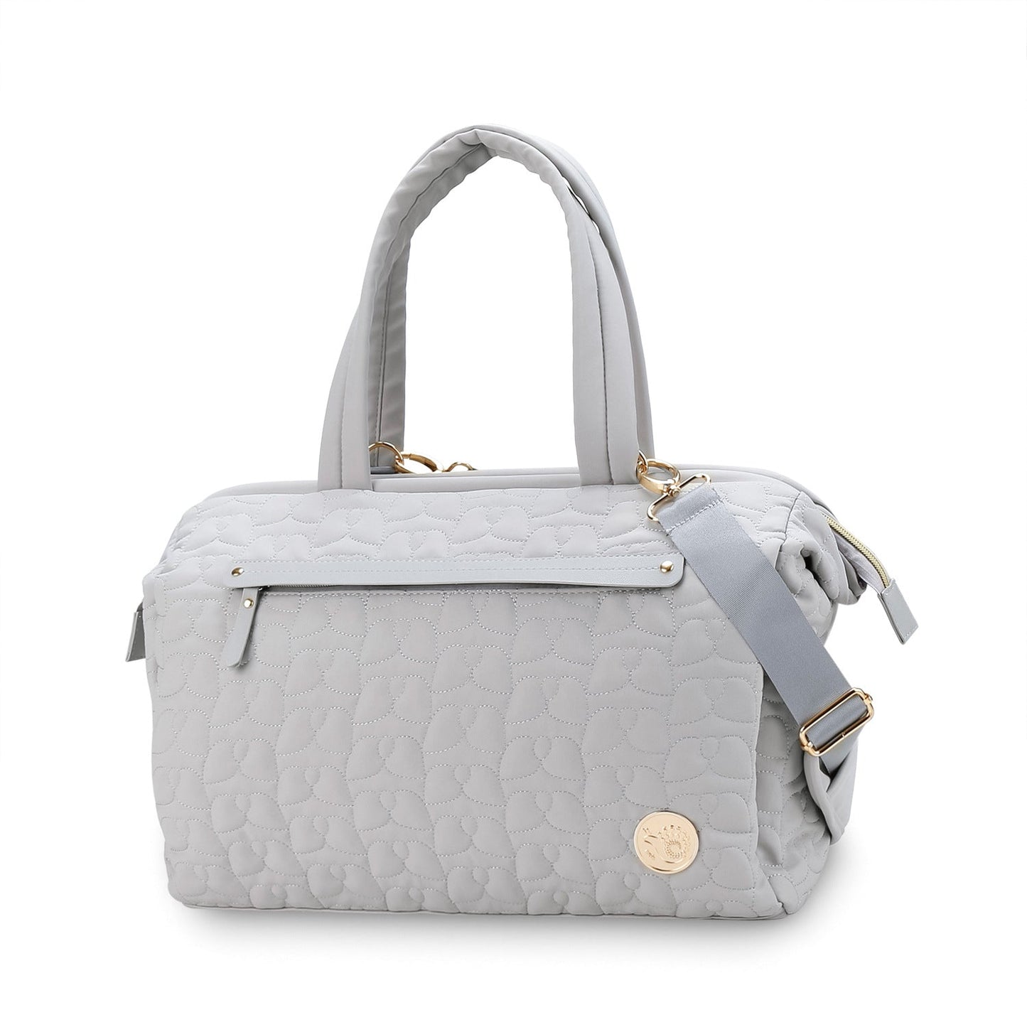 Mummy Quilted Embroidery Pattern Large Capacity Bags