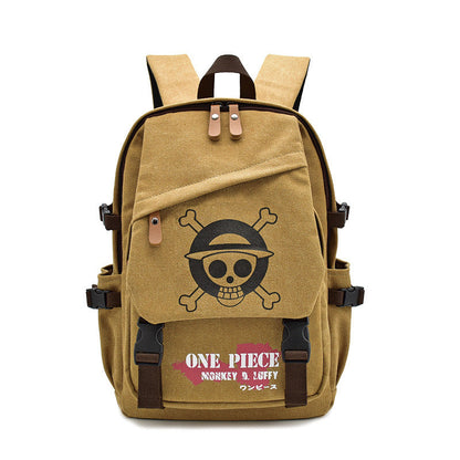 Anime Spy Play House Man One Piece Middle School Students' Schoolbags