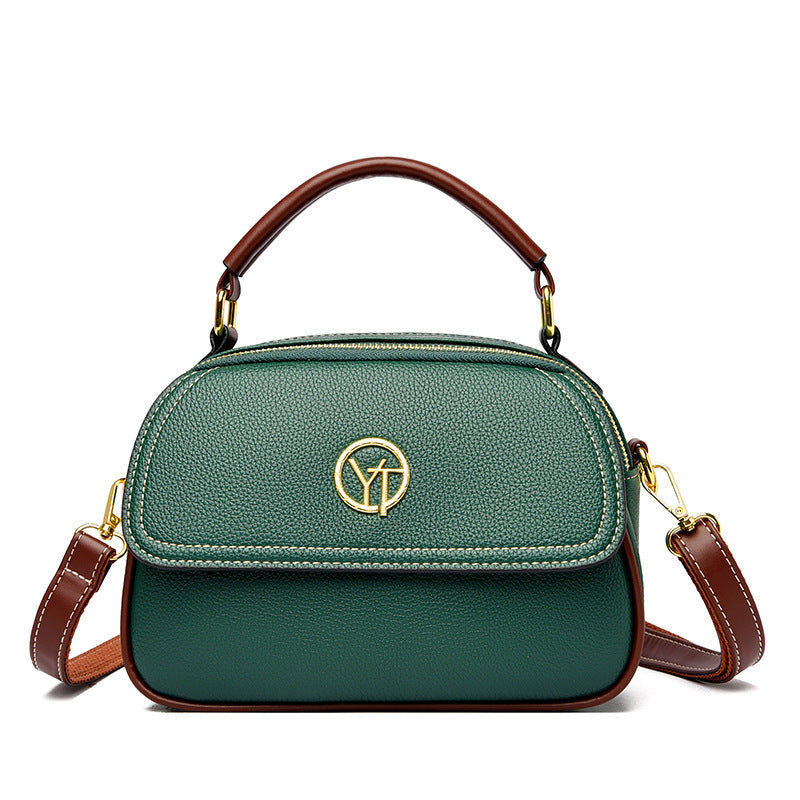 Women's Leather Trendy Versatile Large Capacity Practical Crossbody Bags