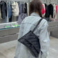 Women's High-grade First Layer Cowhide Hourglass Pleated Bags