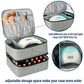 Polish Portable Can Hold Bottle Double Cosmetic Bags