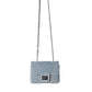 Women's Design Mini Fashionable Diamond Plaid Denim Crossbody Bags