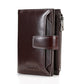 Men's Leather Car Drawing License First Layer Bags