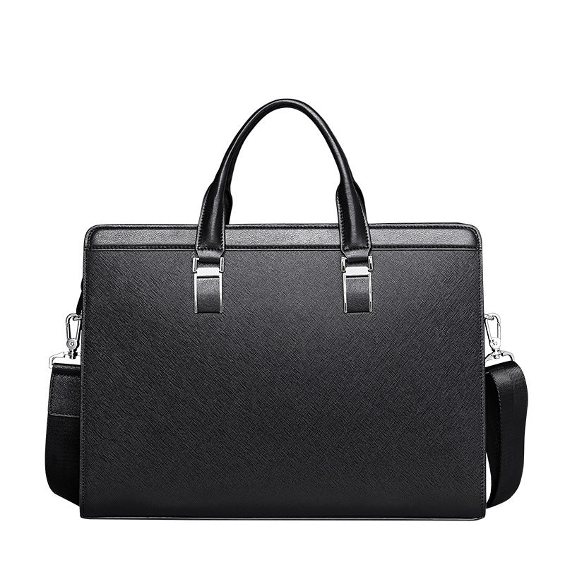 Men's Leather For Cow Computer Large Capacity Men's Handbags