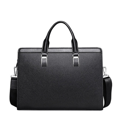 Men's Leather For Cow Computer Large Capacity Men's Handbags