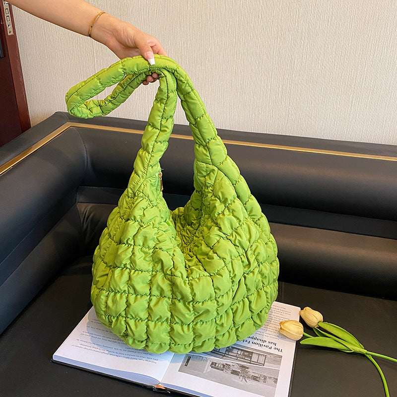 Cloud Pleated Large Korean Fashion Capacity Shoulder Bags