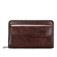 Men's Double Zipper Large Capacity Business Trendy Men's Handbags