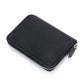 Women's Full Soft Leather Short Zipper License Ladies Wallets