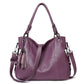 Pretty Women's Pouches Mother-in-law Soft Leather Handbags