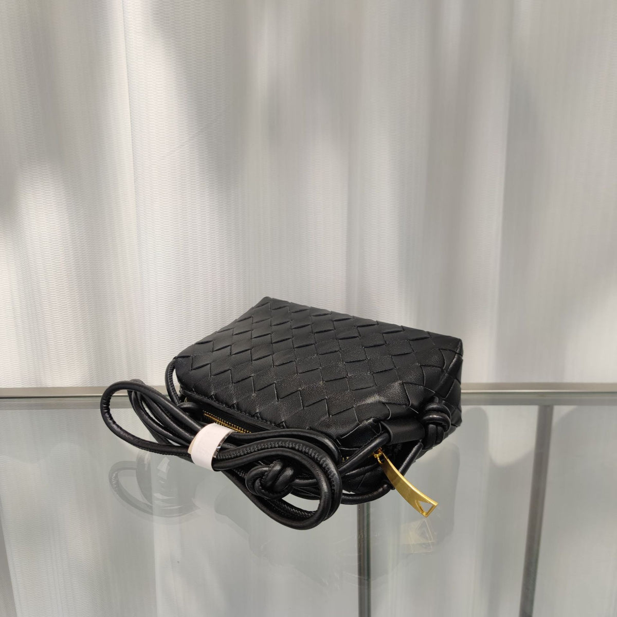 Women's Woven Cloud Genuine Leather Made Korean Shoulder Bags