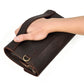 Men's Crazy Horse Leather Long First Layer Purses