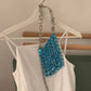 Handmade Niche Fairy Steamed Crystal Bun Crossbody Bags
