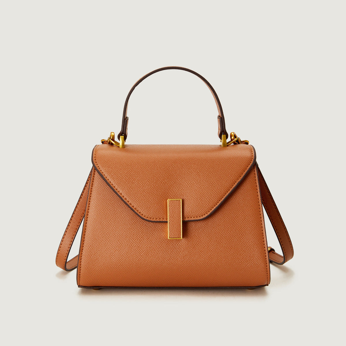 Women's Solid Color Retro Easy Matching Fashion Crossbody Bags