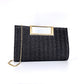 Women's Straw Clutch Simple Fashion Hardware Handbags