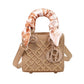 Women's Embroidered Mini Diana High-grade Fashion Silk Shoulder Bags