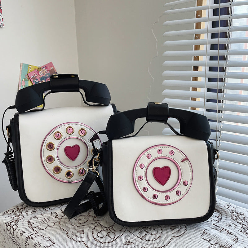 Women's Fashion Personality Creativity Gradient Color Funny Crossbody Bags