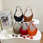 French Moon Light Luxury Underarm Stitching Shoulder Bags