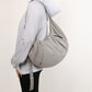 Women's & Men's Solid Color Simple Cycling Style Nylon Crossbody Bags