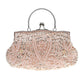 Women's Handmade Pearl Embroidery Dress Garment Dinner Evening Bags