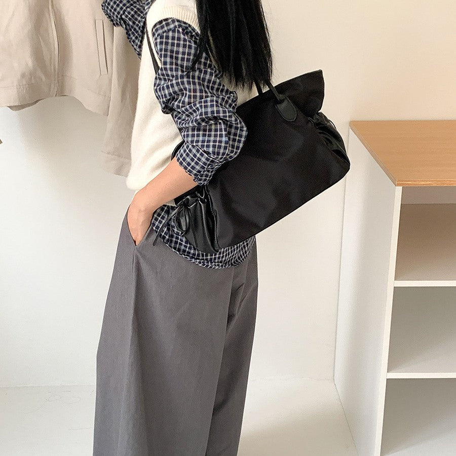 Women's Nylon Cloth Daily Commuter Large Capacity Tote Bags