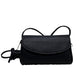 Women's Fashion Cattle Leather Design Pleated Elephant Crossbody Bags