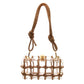 Transparent Acrylic Rope Dinner Shiny Design Handbags