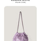 Women's Niche Chain Bow Soft Leather Spring Crossbody Bags