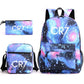 Pencil Three-piece Canvas Large Capacity Leisure Shoulder Bags