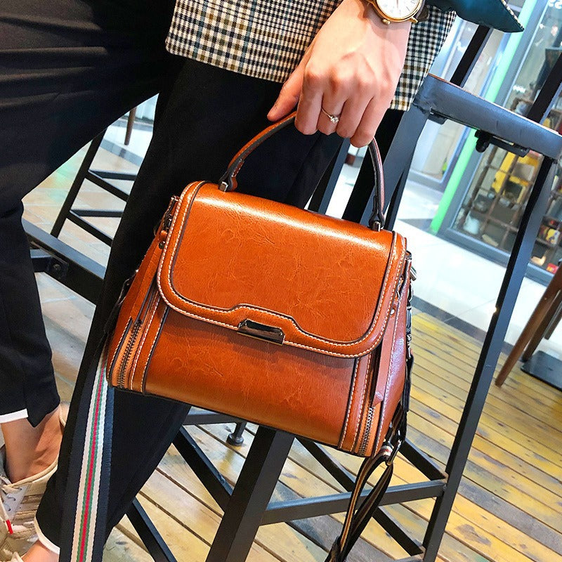 Women's Leather High-grade All Match Retro Style Bags