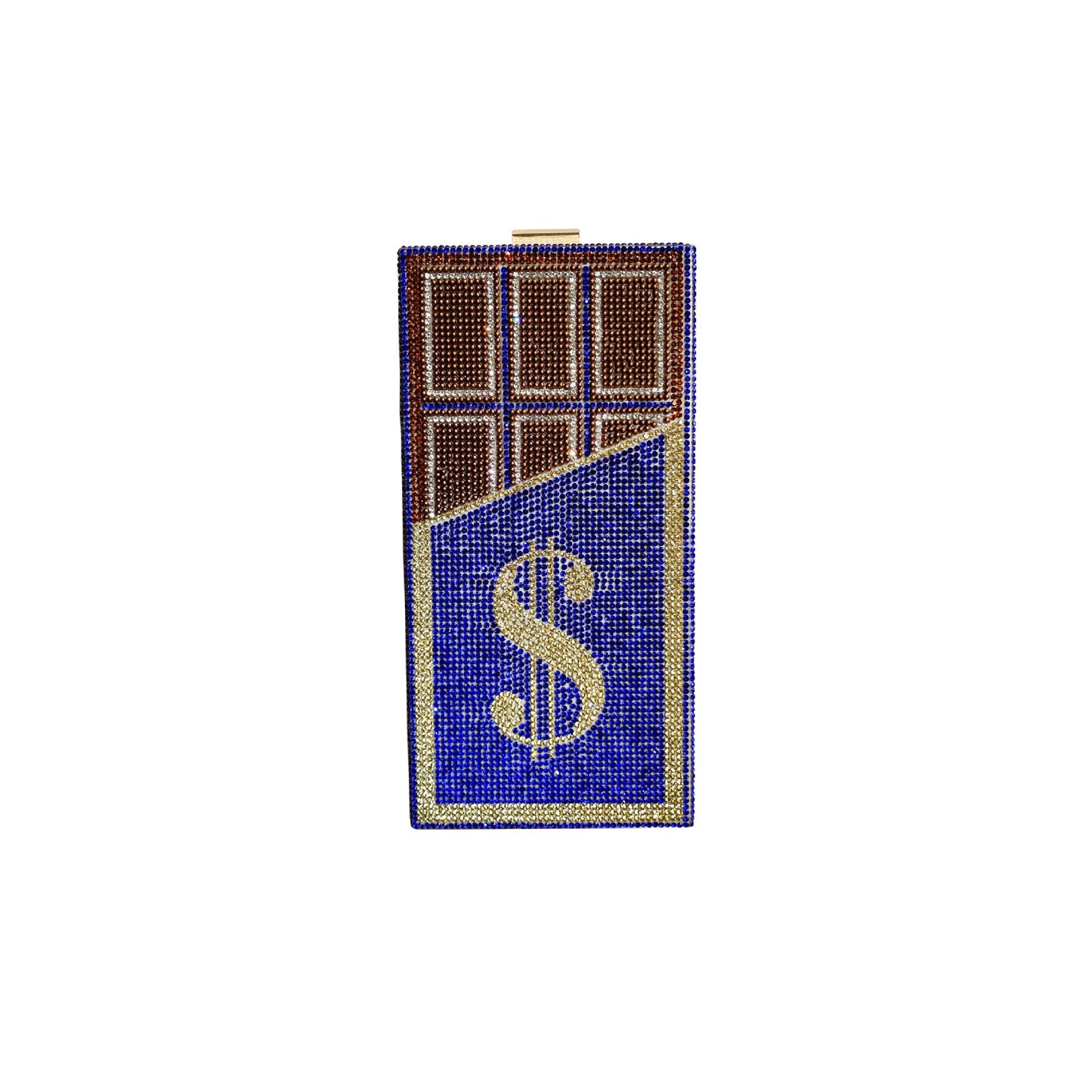 Women's Acrylic Dollar Dinner Chocolate Clutch For Evening Bags