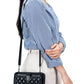 Women's Touch Screen Embroidered Leather Mini Phone Bags