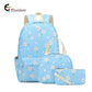 Three-piece Starry Sky Iti Printing Primary Elementary School Students' Schoolbags